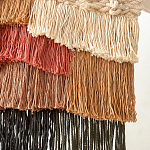 Текстильное Панно с бахромой варинант исполнения - 1 | Loft Concept в Челябинске