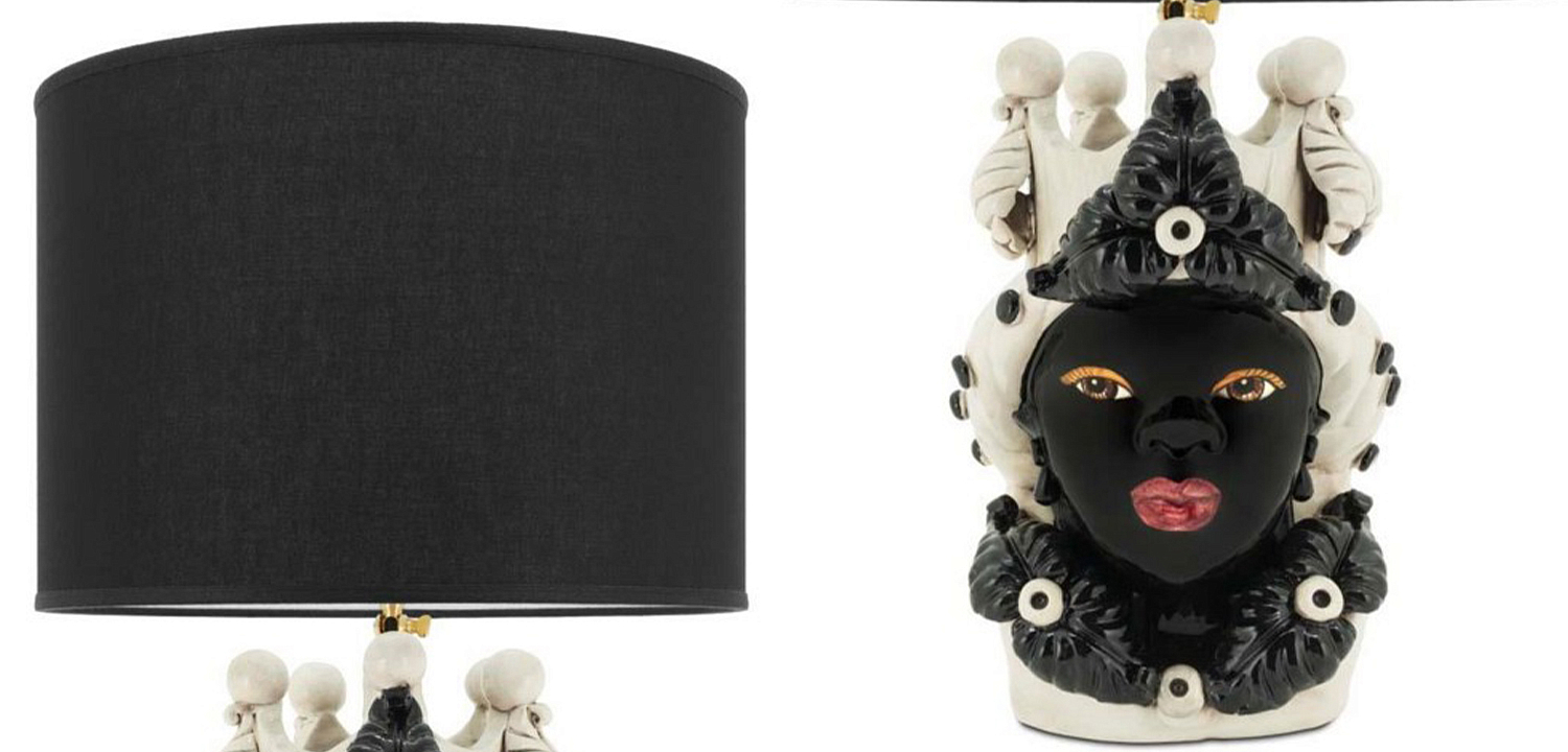 Настольная лампа Table Lamp Moro Lady Eve Black Настольная лампа Table Lamp Moro Lady Eve Black - Loft-Concept в Челябинске