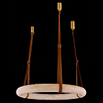 Люстра в форме обруча из натурального камня Minerals of Light варинант исполнения - 2 | Loft Concept в Челябинске