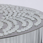 Люстра круглая с прозрачными стеклянными трубками Nembus варинант исполнения - 10 | Loft Concept в Челябинске