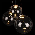 Подвесной светильник Ring прозрачное стекло варинант исполнения - 1 | Loft Concept в Челябинске