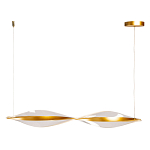 Люстра линейная с изогнутым плафоном Wave Line варинант исполнения - 2 | Loft Concept в Челябинске