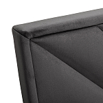 Кровать серая с подъемным механизмом Adelaide варинант исполнения - 3 | Loft Concept в Челябинске