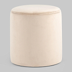 Пуф Alice Poof Beige Бежевый велюр варинант исполнения - 5 | Loft Concept в Челябинске