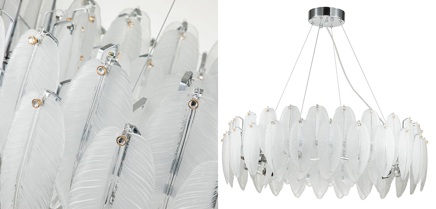 Люстра Bud Petals Chandelier Chrome 80 Люстра Bud Petals Chandelier Chrome 80 - Loft-Concept в Челябинске