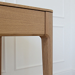 Стол письменный прямоугольный с 2-мя ящиками из массива дуба Type oak варинант исполнения - 6 | Loft Concept в Челябинске