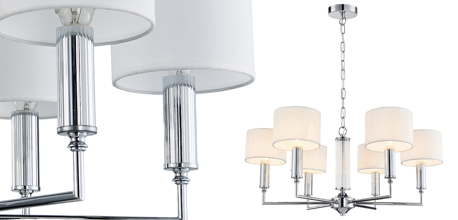 Люстра Laurent Chandelier white 66 Люстра Laurent Chandelier white 66 - Loft-Concept в Челябинске