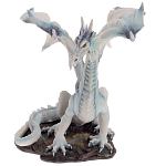 Декоративная статуэтка Белый Дракон Dragon White Statuette варинант исполнения - 4 | Loft Concept в Челябинске
