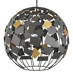 Люстра в форме сферы с декором из металлических квадратов Path to the Stars варинант исполнения - 2 | Loft Concept в Челябинске