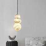 Подвесной светильник с фигурными плафонами Stone Triad варинант исполнения - 7 | Loft Concept в Челябинске