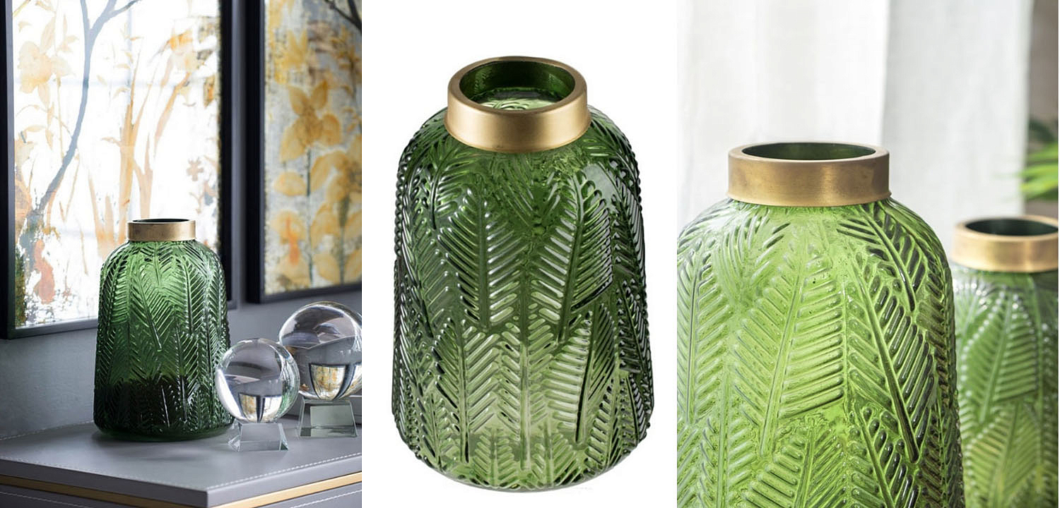 Ваза Green Vase Golden Throat high Ваза Green Vase Golden Throat high - Loft-Concept в Челябинске