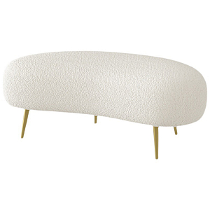 Банкетка Edmund White Boucle Banquet