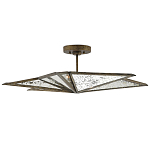 Потолочный светильник фигурный с состаренными зеркальными панелями Antique Mirror варинант исполнения - 2 | Loft Concept в Челябинске