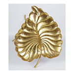 Столик приставной с столешницей Тропический лист Tropical Forest gold варинант исполнения - 4 | Loft Concept в Челябинске