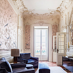 Обои ручная роспись Earlham Almost Mauve варинант исполнения - 2 | Loft Concept в Челябинске