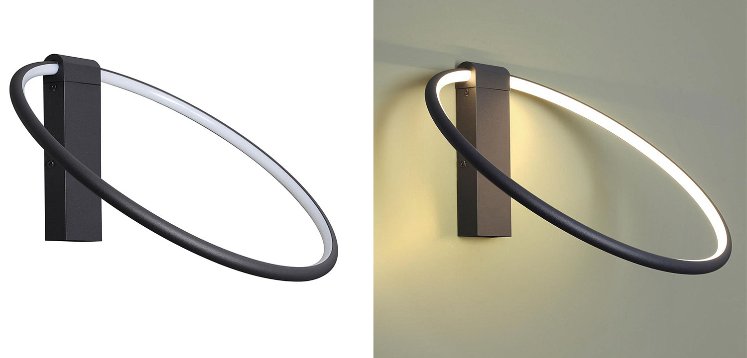 Бра Annulus Black Wall lamp B Бра Annulus Black Wall lamp B - Loft-Concept в Челябинске
