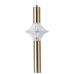 Подвесной светильник Toussaint Metal Tube Brass Hanging Lamp варинант исполнения - 1 | Loft Concept в Челябинске