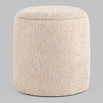 Пуфик Бежевое Букле Poof Alice Beige Boucle  варинант исполнения - 5 | Loft Concept в Челябинске