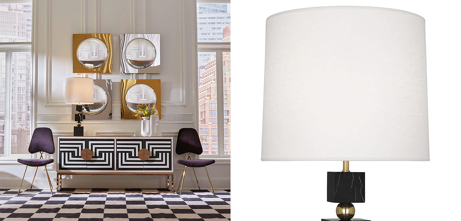 Настольная лампа Totem Table Lamp Black Marble Настольная лампа Totem Table Lamp Black Marble - Loft-Concept в Челябинске