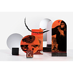 Дизайнерский держатель для фотографий Poltronova Ofelia Rosso Francia Photo Holder варинант исполнения - 6 | Loft Concept в Челябинске