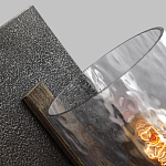 Бра с цилиндрическим плафоном из прозрачного рифленого стекла Feiss варинант исполнения - 2 | Loft Concept в Челябинске