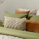 Чехол на подушку с макраме бежевого цвета Macrame варинант исполнения - 7 | Loft Concept в Челябинске