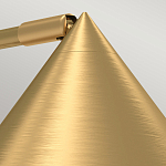 Бра с широким конусным плафоном с золотистой внутренней стороной Alora Mood варинант исполнения - 7 | Loft Concept в Челябинске