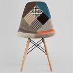 Стул с обивкой в технике пэчворк DSW варинант исполнения - 2 | Loft Concept в Челябинске