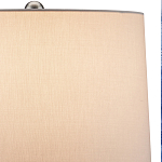 Настольная лампа керамическая с бело-синими мазками Painterly Strokes варинант исполнения - 2 | Loft Concept в Челябинске