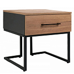 Тумба прикроватная с ящиком в стиле лофт Urban Style Space варинант исполнения - 1 | Loft Concept в Челябинске