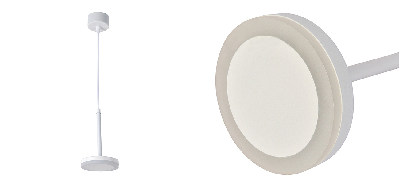Светодиодный подвесной светильник DIENES White Светодиодный подвесной светильник DIENES White - Loft-Concept в Челябинске