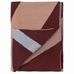 Плед из хлопка с геометрическим рисунком Elan Stripe Addison варинант исполнения - 1 | Loft Concept в Челябинске