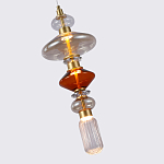 Подвесной светильник с плафонами разной формы Geometry Glass варинант исполнения - 2 | Loft Concept в Челябинске