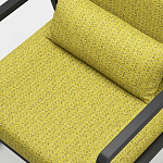 Мебельная ткань Шенилл горчичный цвет 142 см T4-62 варинант исполнения - 8 | Loft Concept в Челябинске