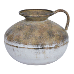 Ваза металлическая с ручкой Bygone Era варинант исполнения - 1 | Loft Concept в Челябинске