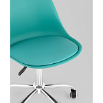 Офисный стул на металлическом основании EGGERY Blue пластик варинант исполнения - 2 | Loft Concept в Челябинске