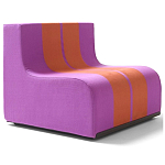 Дизайнерское кресло розовое Poltronova Sofo Rosancio Armchair варинант исполнения - 1 | Loft Concept в Челябинске