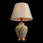 Настольная лампа бежевая с изображением птиц Slip Away варинант исполнения - 4 | Loft Concept в Челябинске