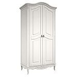 Шкаф белый из массива бука в стиле прованс White Provence варинант исполнения - 3 | Loft Concept в Челябинске