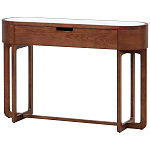 Консоль деревянная с мраморной столешницей Gote Marble Console варинант исполнения - 1 | Loft Concept в Челябинске