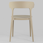 Бежевый стул из прочного PP-пластика JORIS варинант исполнения - 4 | Loft Concept в Челябинске