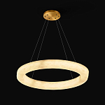 Люстра в виде кольца из натурального камня Minerals of Light варинант исполнения - 2 | Loft Concept в Челябинске