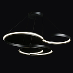 Люстра подвесная светодиодная в виде волнообразной ленты Ribbon Vortex варинант исполнения - 3 | Loft Concept в Челябинске