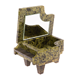 Шкатулка в виде рояля из натурального камня змеевик Stone Casket варинант исполнения - 2 | Loft Concept в Челябинске