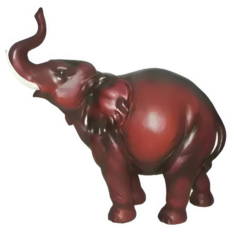 Статуэтка в виде слона Elephant Symbol Коричневый Статуэтка в виде слона Elephant Symbol Коричневый в Челябинске | Loft Concept