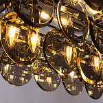 Люстра с круглыми стеклянными подвесками Cardiel Smok Glass Chandelier варинант исполнения - 3 | Loft Concept в Челябинске