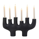 Подсвечник алюминиевый черный Ember варинант исполнения - 1 | Loft Concept в Челябинске