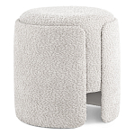 Дизайнерский Пуф Букле Poof Alice Light Gray Boucle  варинант исполнения - 1 | Loft Concept в Челябинске