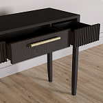 Элегантная Консоль Primo с выдвижным ящиком Темный орех варинант исполнения - 4 | Loft Concept в Челябинске