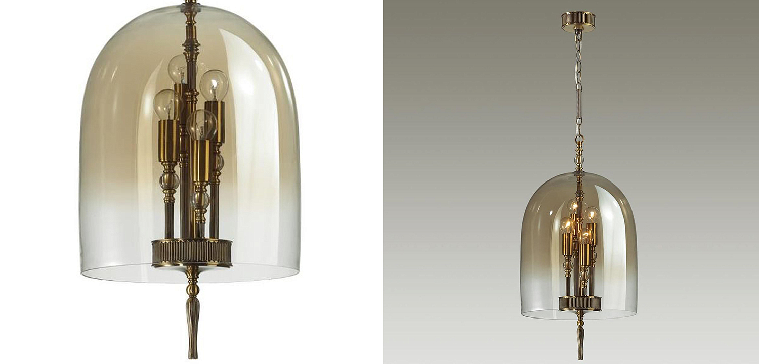 Подвесной светильник Glass Dome Bronze 32 Подвесной светильник Glass Dome Bronze 32 - Loft-Concept в Челябинске